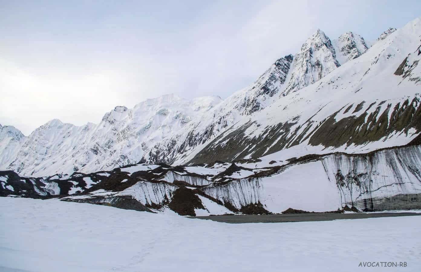 Baspa glacier snout [Lamkhaga pass expedition 2015]