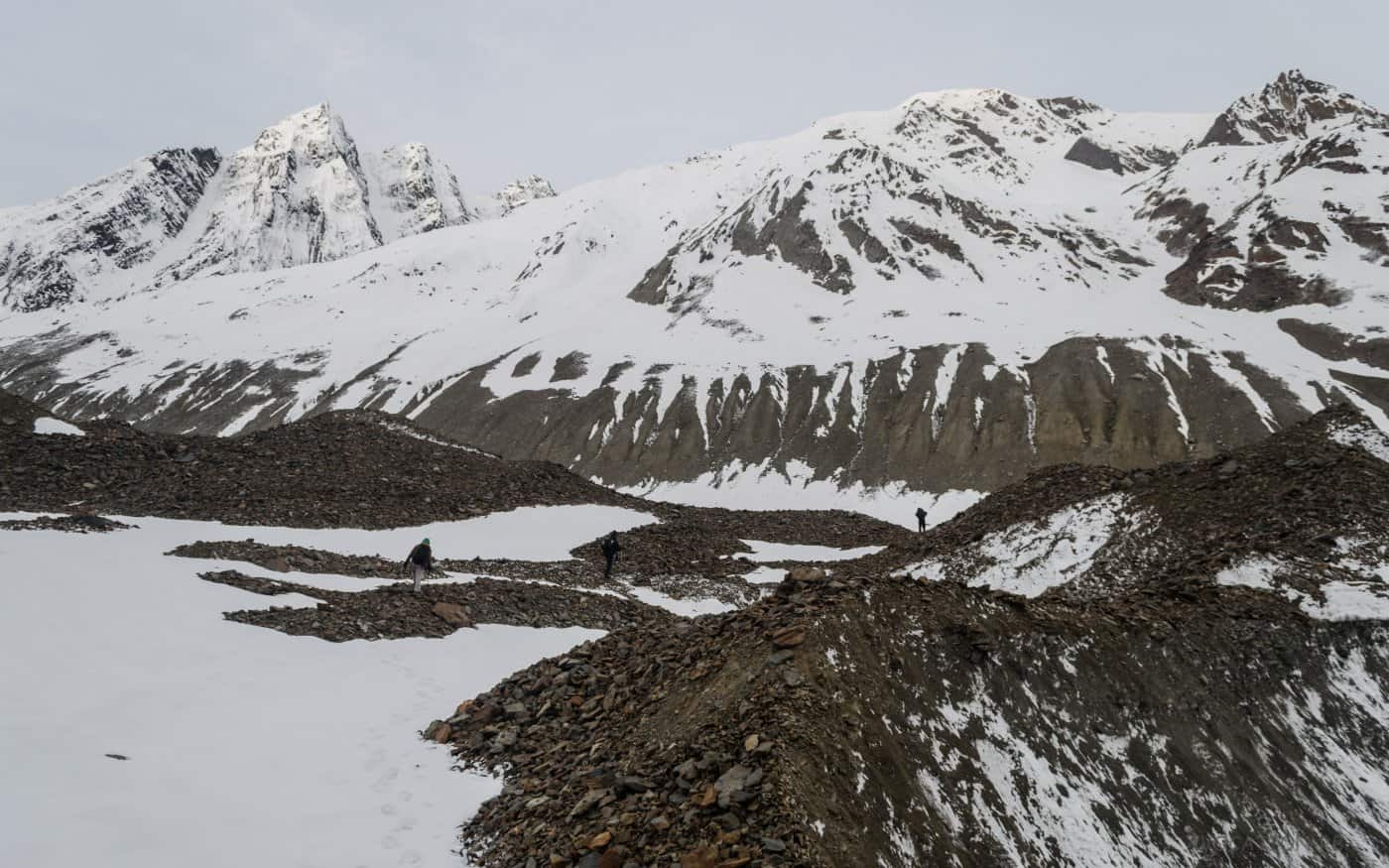 Start of the climb [Lamkhaga pass expedition 2015]