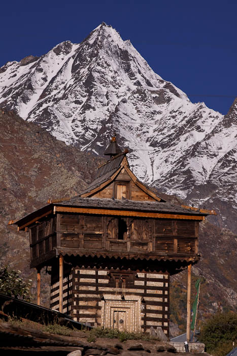 Old fort at Chitkul 