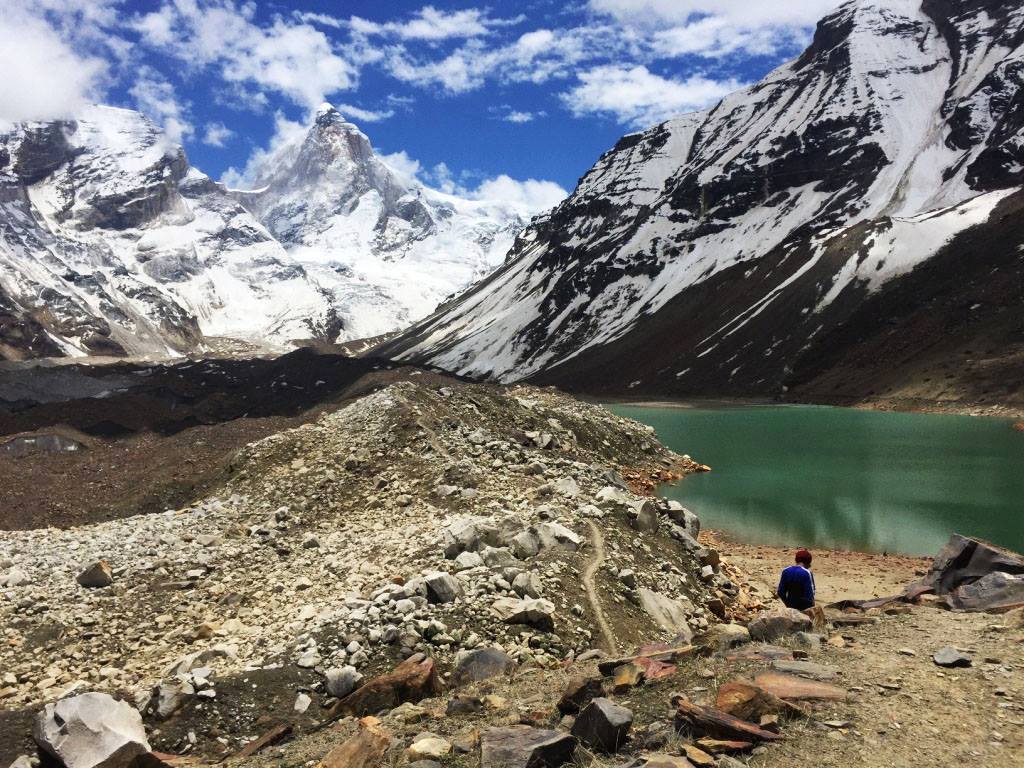 The magnificent Kedartal and Thalaysagar peak[Three passes trek : Audens-Mayali-Patangini Dhar]