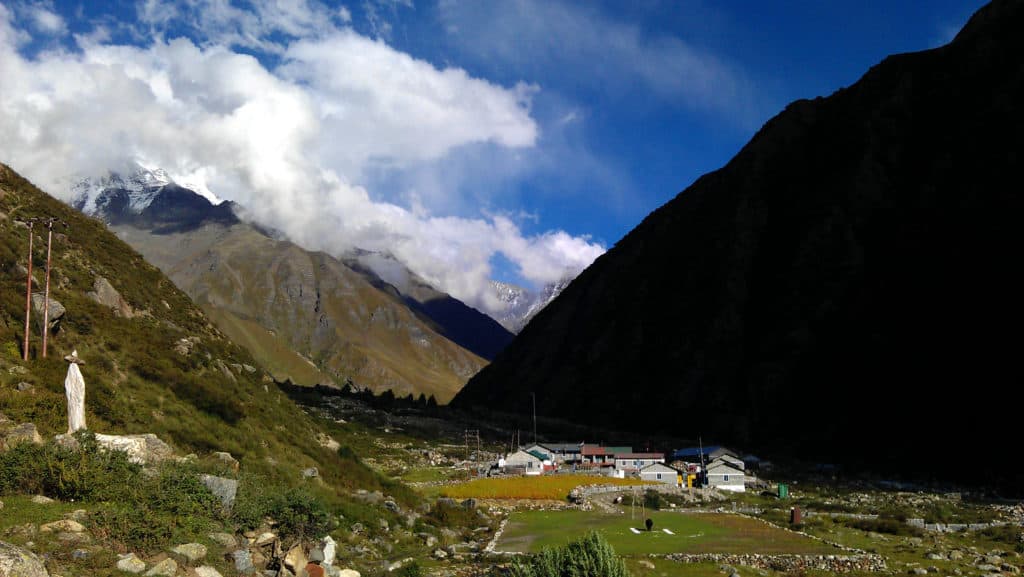 The Nagasthi ITBP post - Baspa valley in September