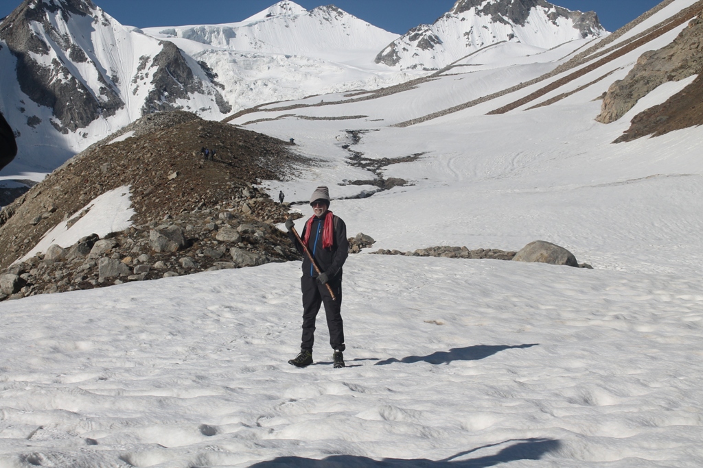 Baspa Glacier , Lamkhaga pass 