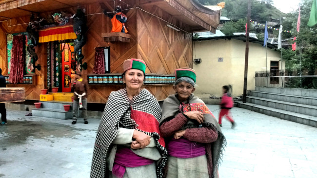 Local ladies of Sangla valley , Kinnaur