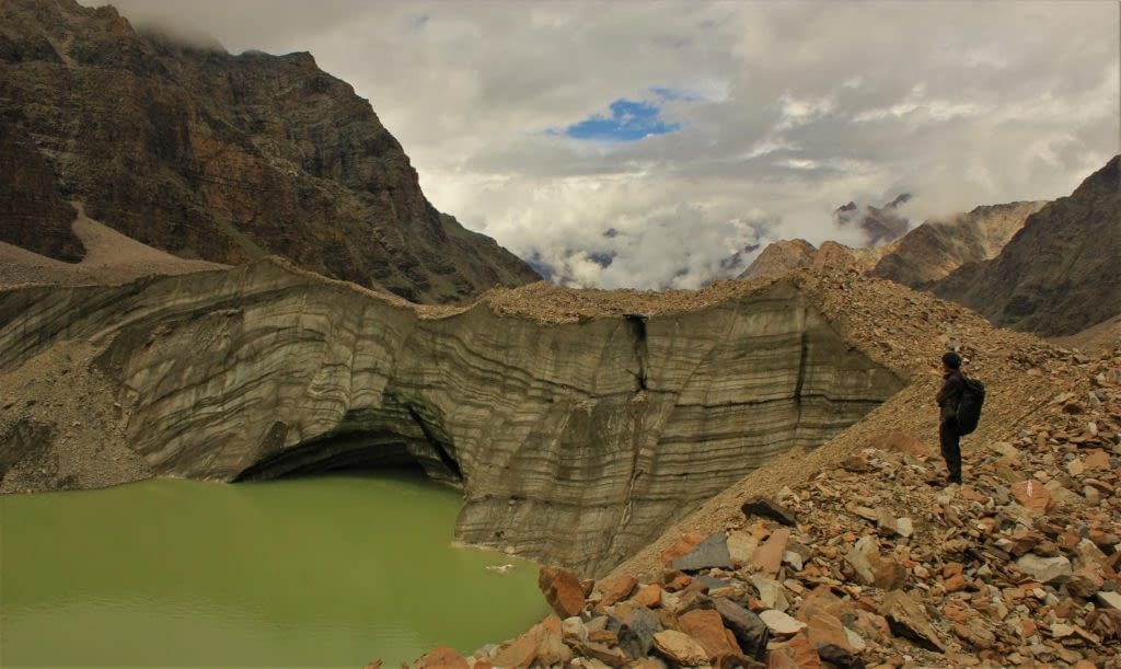 The moraines : Raacho kanda trek Kinnaur