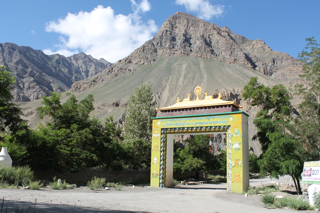 Tabo monastery gate