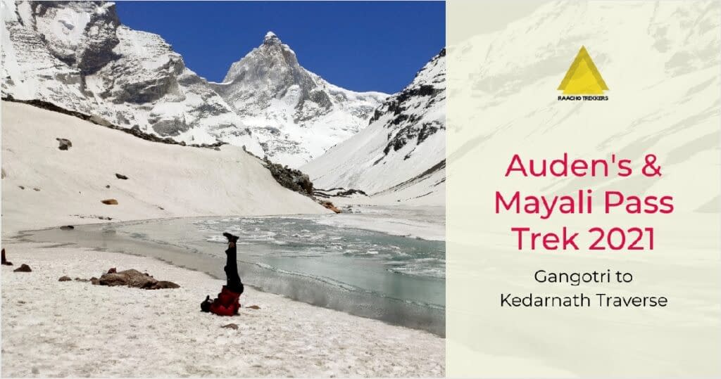 Kedartal lake en route Auden's Col